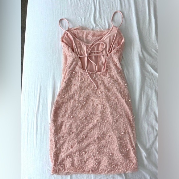 *SOLD*Oh Polly Embellished Mini Dress - Picture 4 of 5